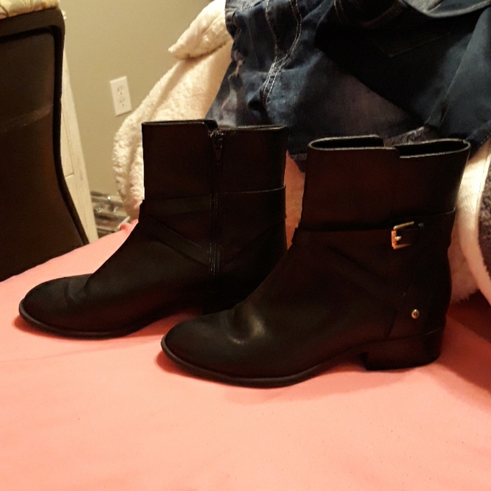 Black boots